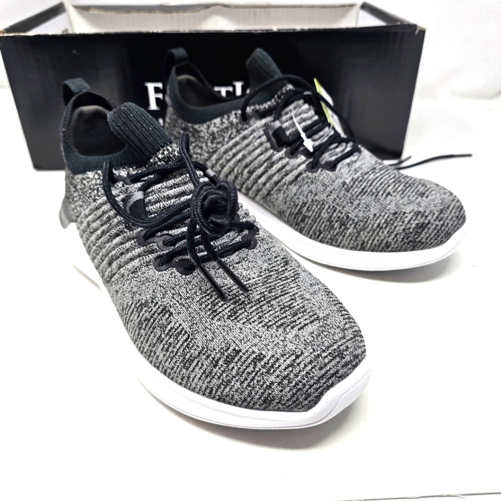 Footjoy‎ Women's Flex XP 21 Shoes Black Grey Size 6 Model 95336 Golf NIB No Lid.